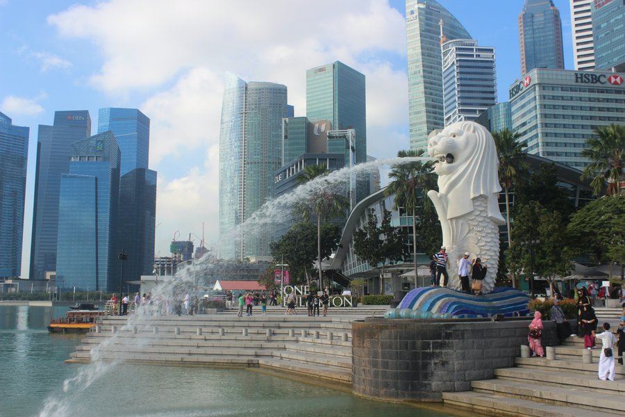 Professional photoshoot at Merlion Park photo 7