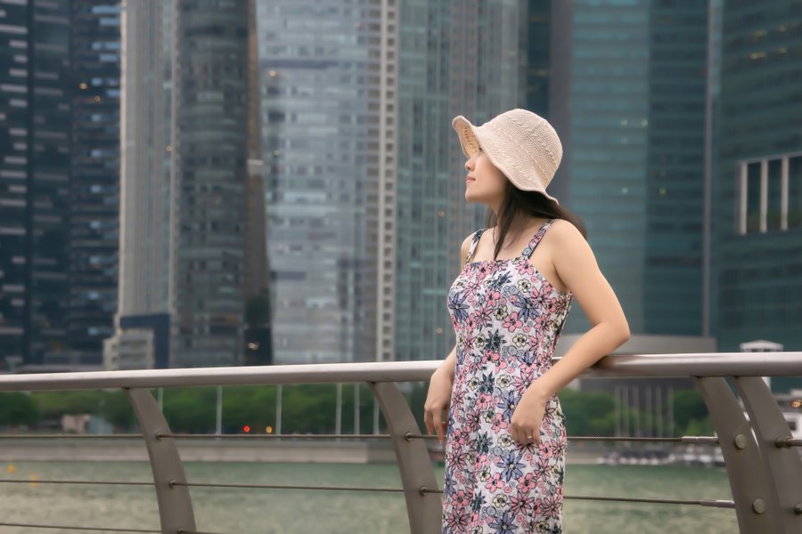 Professional photoshoot at Merlion Park photo 6