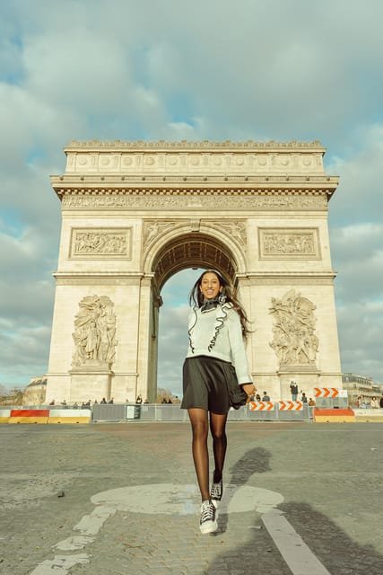 Professional photoshoot at Arc de Triomphe photo 3