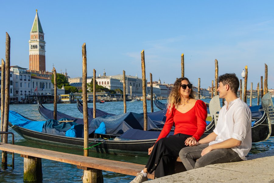 Professional photoshoot at Punta della Dogana photo 1