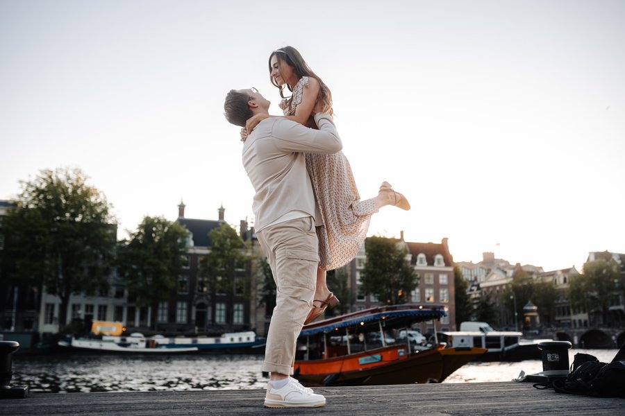 Professional photoshoot at the Magere Brug photo 1