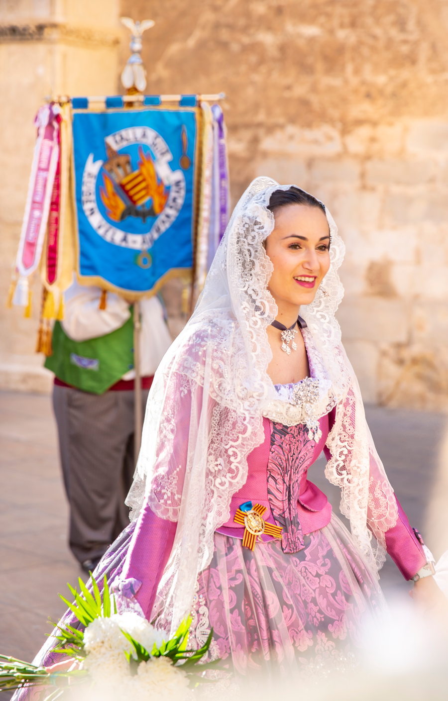 Professional Fallas Photoshoot at Torres de Serranos in Valencia photo 8