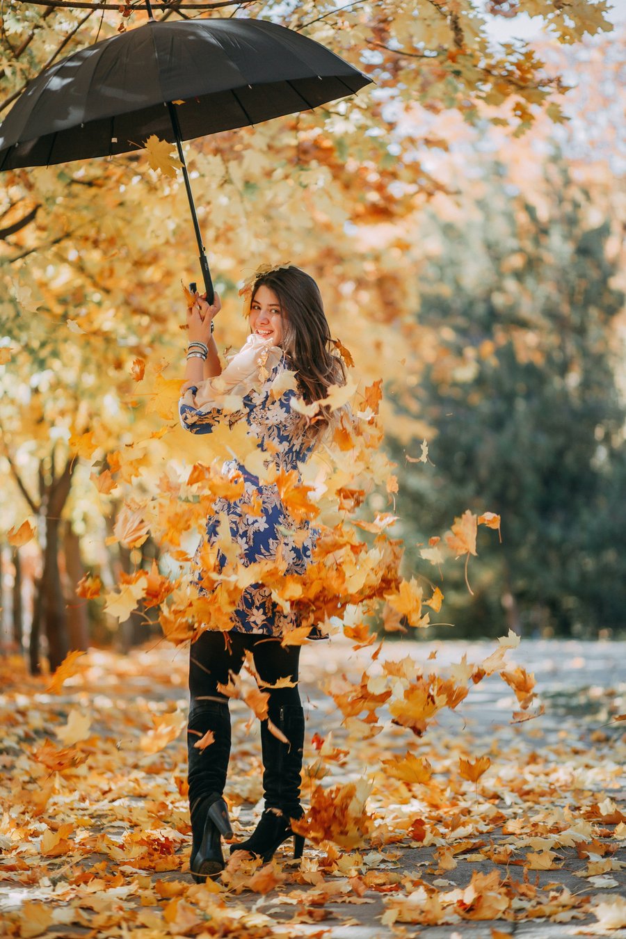 Autumn photoshoot at Vondelpark photo 8