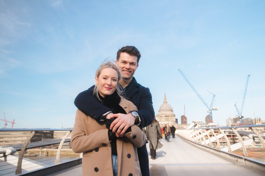 Professional photoshoot at St. Paul's Cathedral & Millennium Bridge photo 4