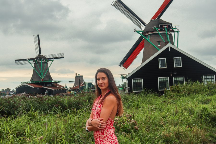 Professional photoshoot at the Zaanse Schans Windmills photo 2