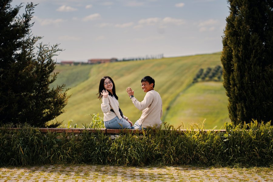 Photoshoot at Val d'Orcia, Siena — photo 5