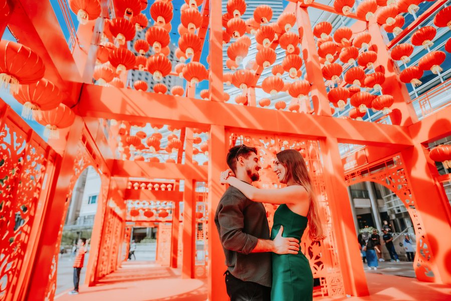 Romantic photoshoot in Kuala Lumpur — photo 3
