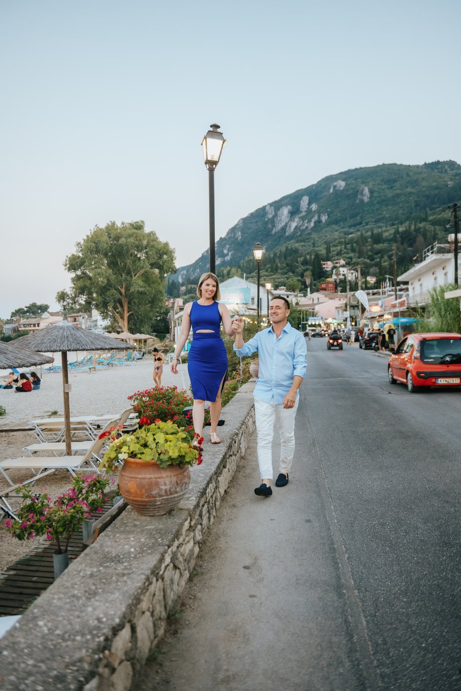 Romantic photoshoot at Kanoni Viewpoint, Corfu — photo 2