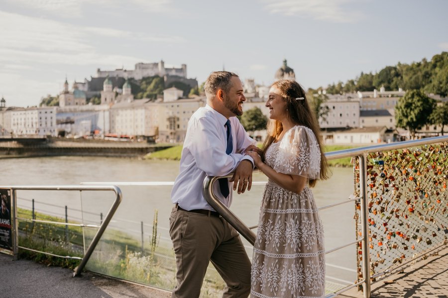 Photoshoot at Makartsteg Bridge, Salzburg — photo 4