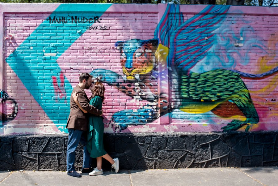 Romantic photoshoot in Mexico City — photo 3