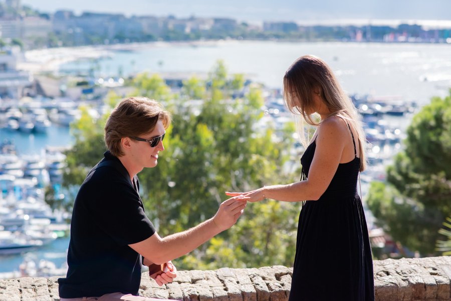 Romantic photoshoot in Cannes — photo 5