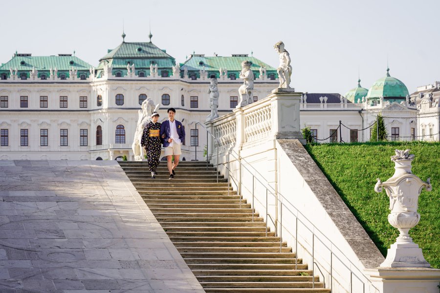 Photoshoot at Belvedere Palace Gardens, Vienna — photo 5
