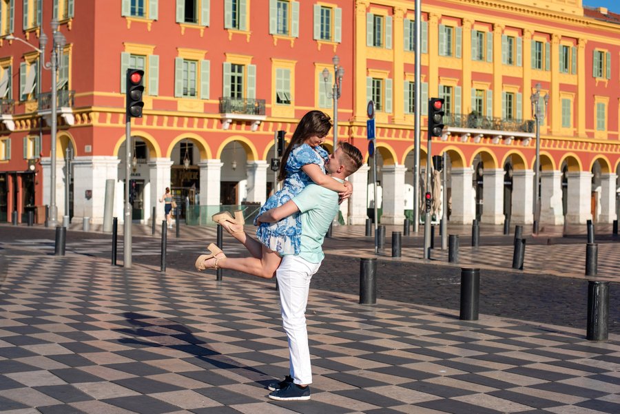 Romantic photoshoot in Nice — photo 2