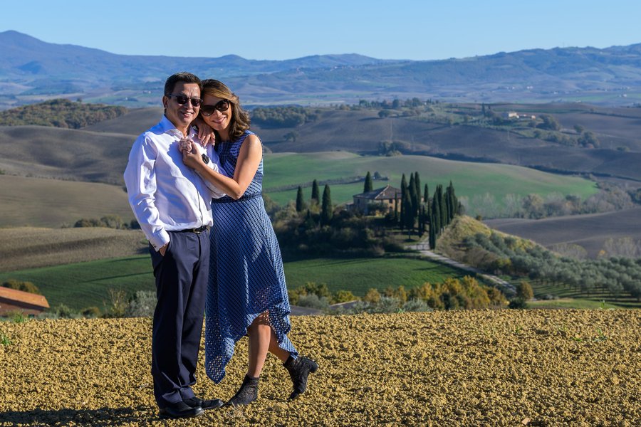 Photoshoot at Val d'Orcia, Siena — photo 2