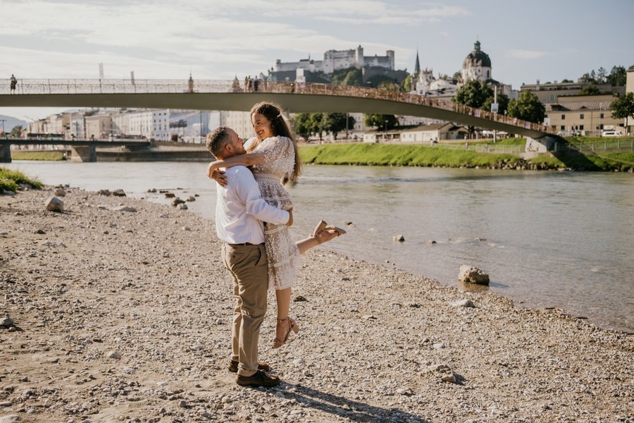 Photoshoot at Makartsteg Bridge, Salzburg — photo 1
