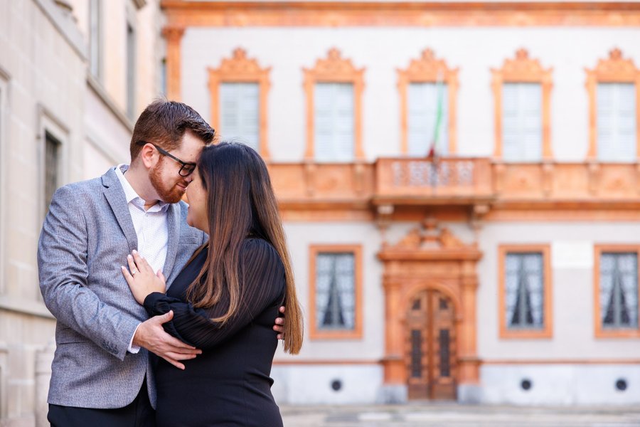 Romantic photoshoot in Milan — photo 7