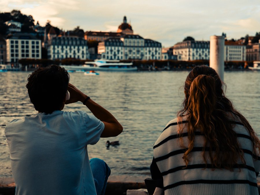 Photoshoot at Chapel Bridge, Lucerne — photo 2