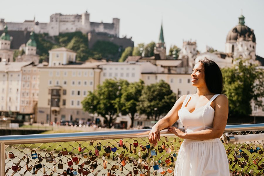 Photoshoot at Makartsteg Bridge, Salzburg — photo 2