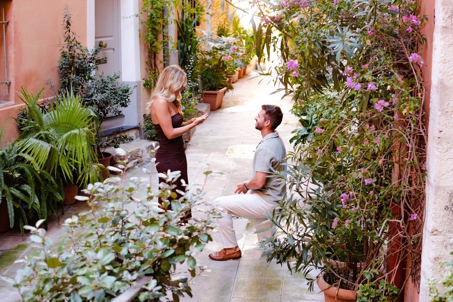 Romantic photoshoot in Nice — photo 1