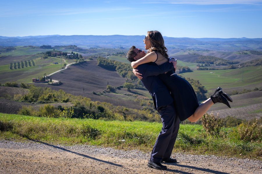 Photoshoot at Val d'Orcia, Siena — photo 6