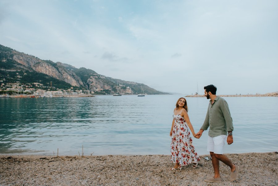 Romantic photoshoot in Menton — photo 2