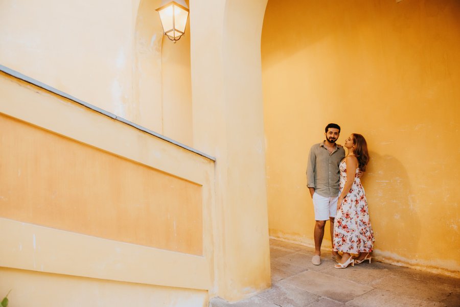 Romantic photoshoot in Menton — photo 3