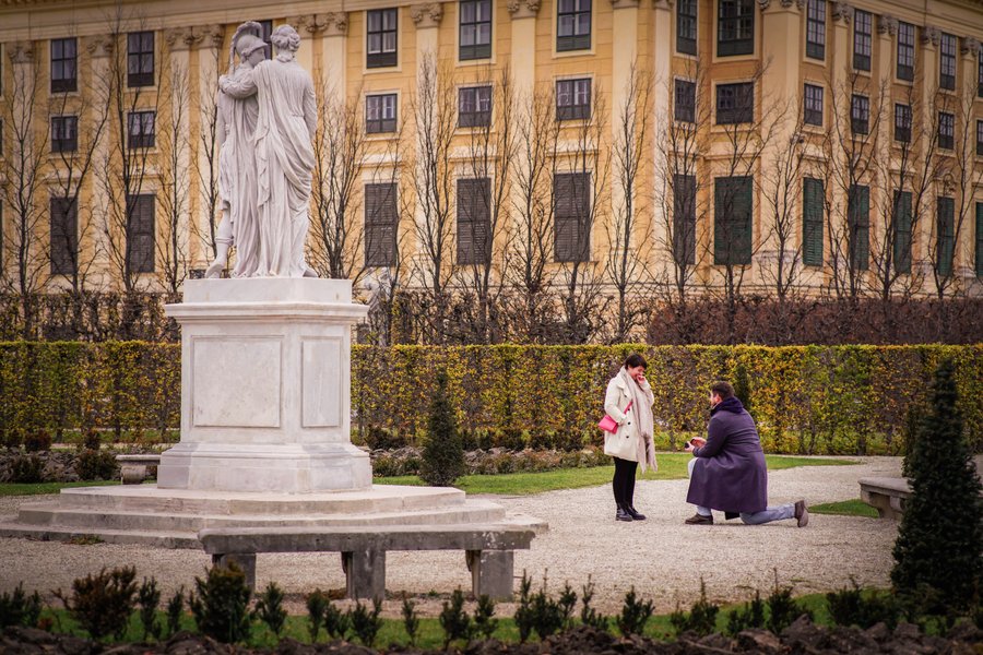 Romantic photoshoot in Vienna — photo 1