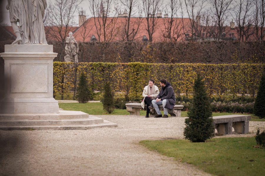 Romantic photoshoot in Vienna — photo 3