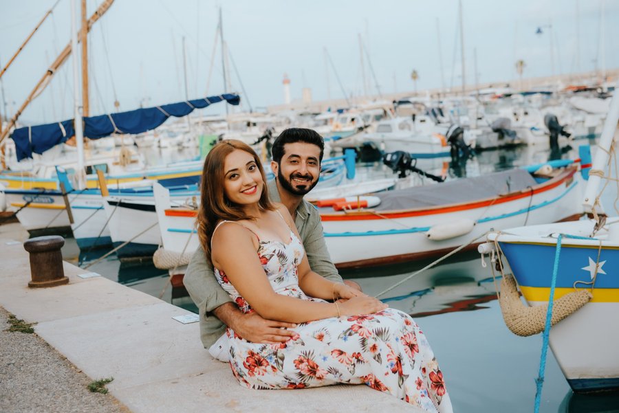 Romantic photoshoot in Menton — photo 4
