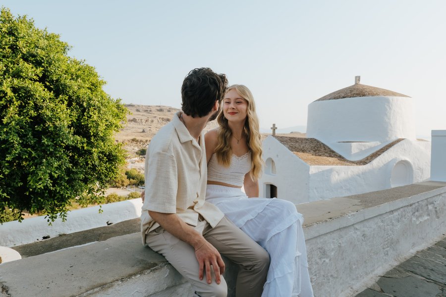 Romantic photoshoot in Rhodes — photo 7