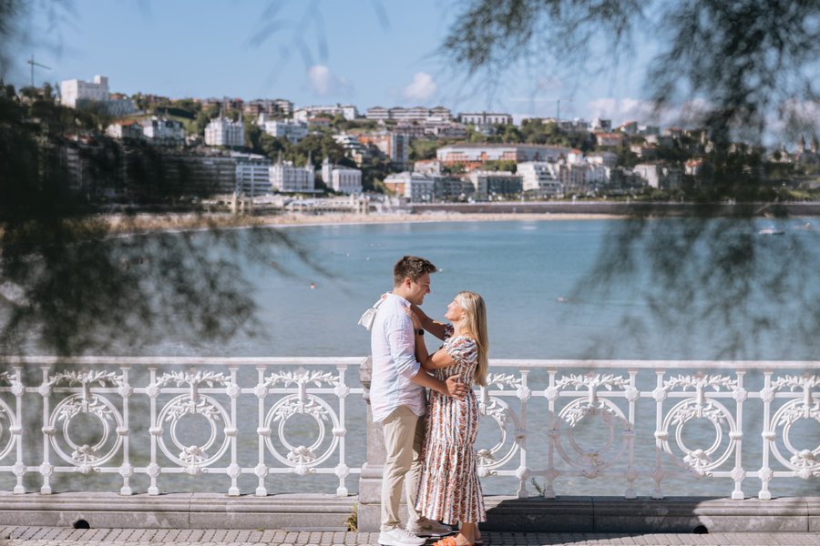 Photoshoot at Playa de La Concha, San Sebastián — photo 1