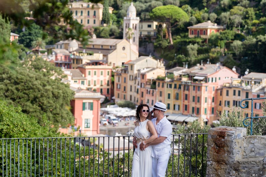 Photoshoot at Church of San Giorgio, Portofino — photo 1