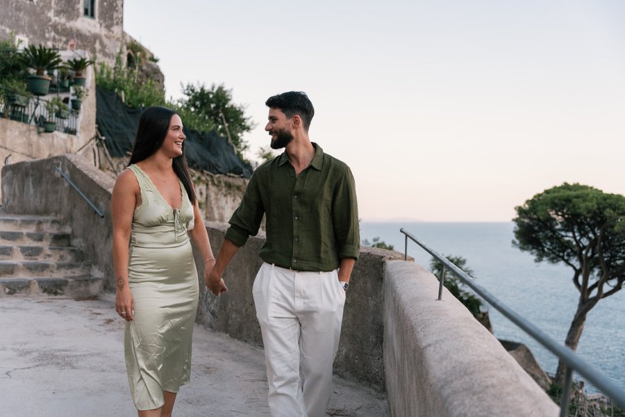 Romantic photoshoot in Amalfi — photo 2