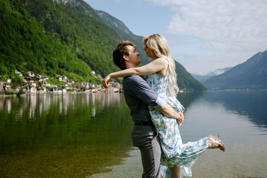 Photoshoot at Lakeside Pier at Am Hof, Hallstatt — photo 1