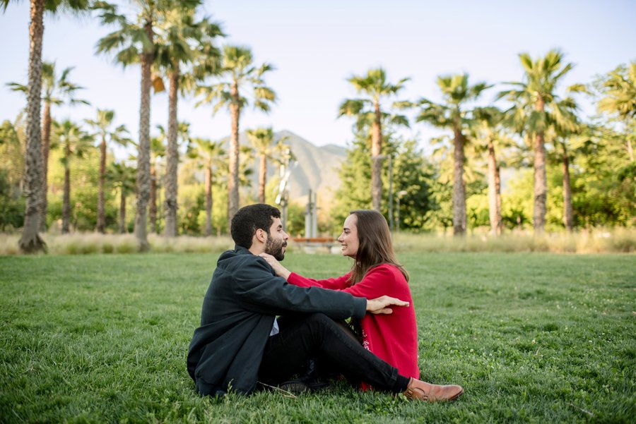 Romantic photoshoot at Parque Bicentenario, Santiago — photo 6