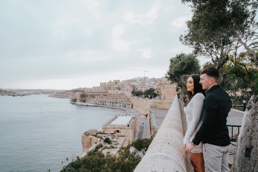 Romantic photoshoot in Valletta — photo 1
