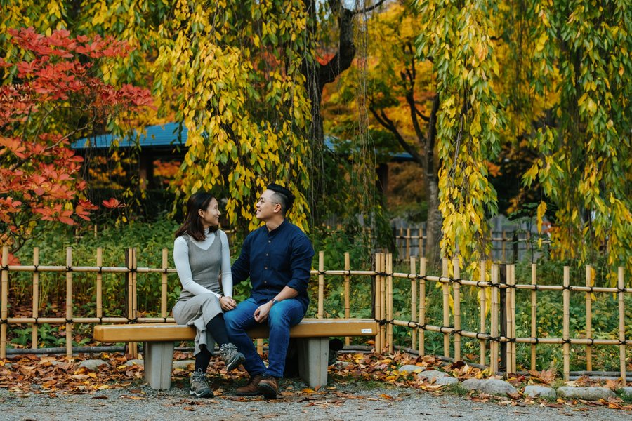 Romantic photoshoot at Nakajima Park, Sapporo — photo 3