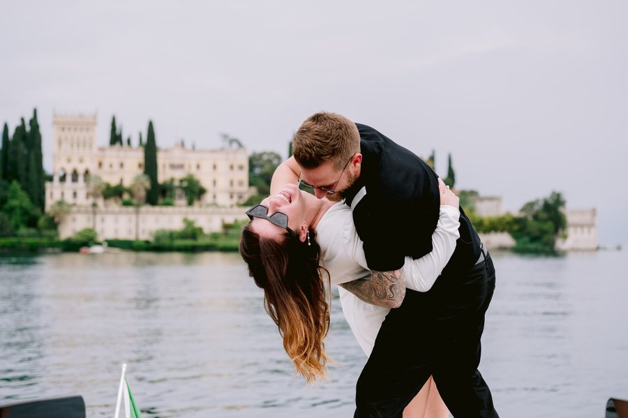 Photoshoot at Scaligero Castle, Sirmione, Lake Garda — photo 3