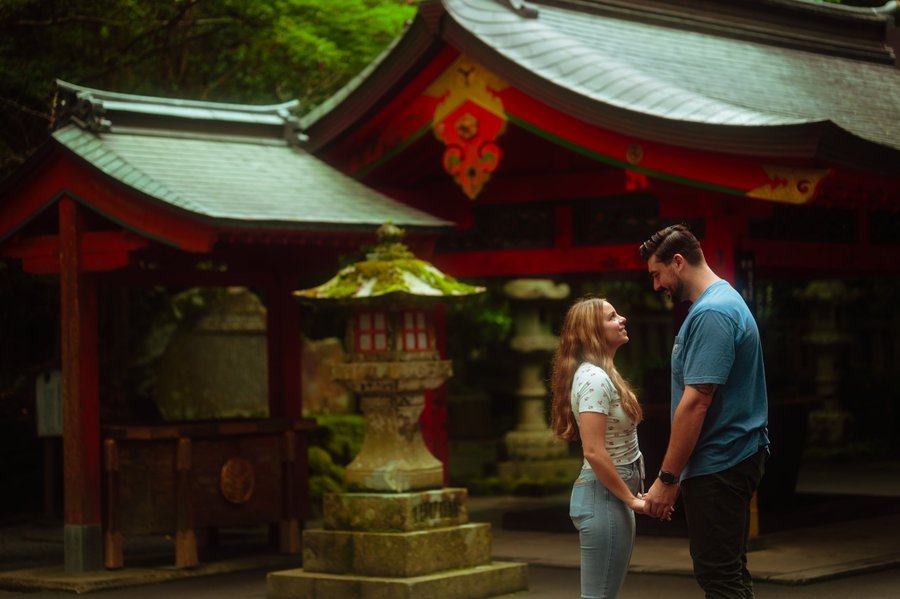 Photoshoot at Hakone Shrine Heiwa-no-Torii — photo 1
