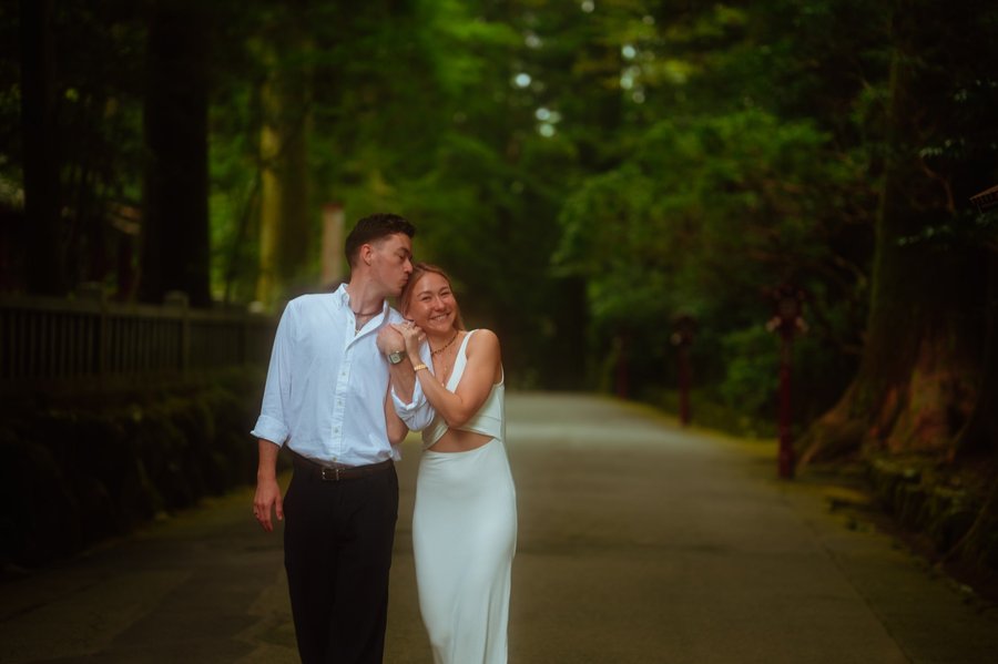Romantic photoshoot at Lake Ashi / Moto-Hakone Waterfront — photo 5