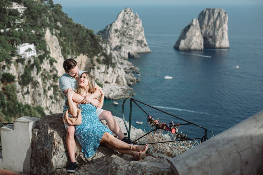 Romantic photoshoot in Capri — photo 4