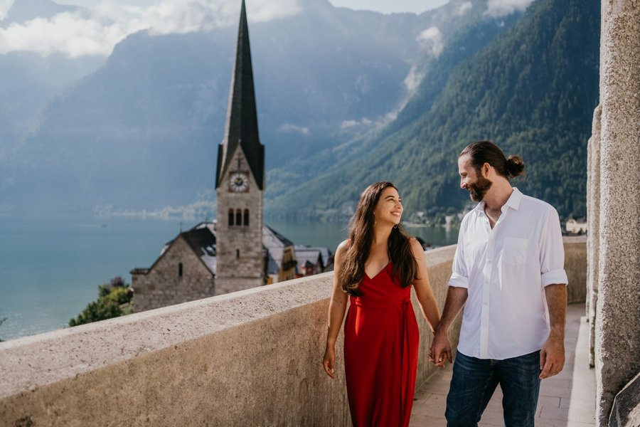 Romantic photoshoot in Hallstatt — photo 5
