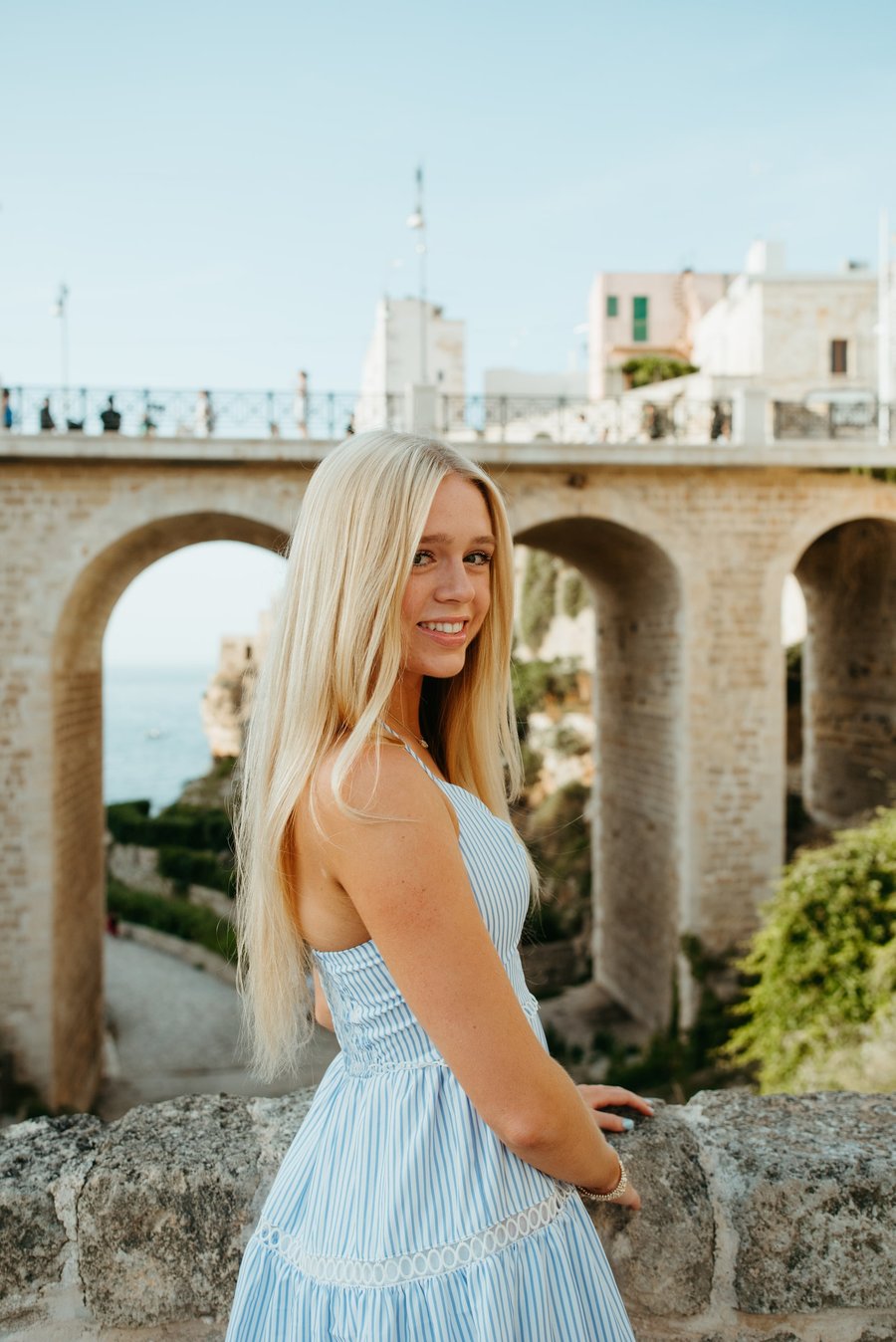 Photoshoot at Ponte Borbonico, Polignano — photo 1