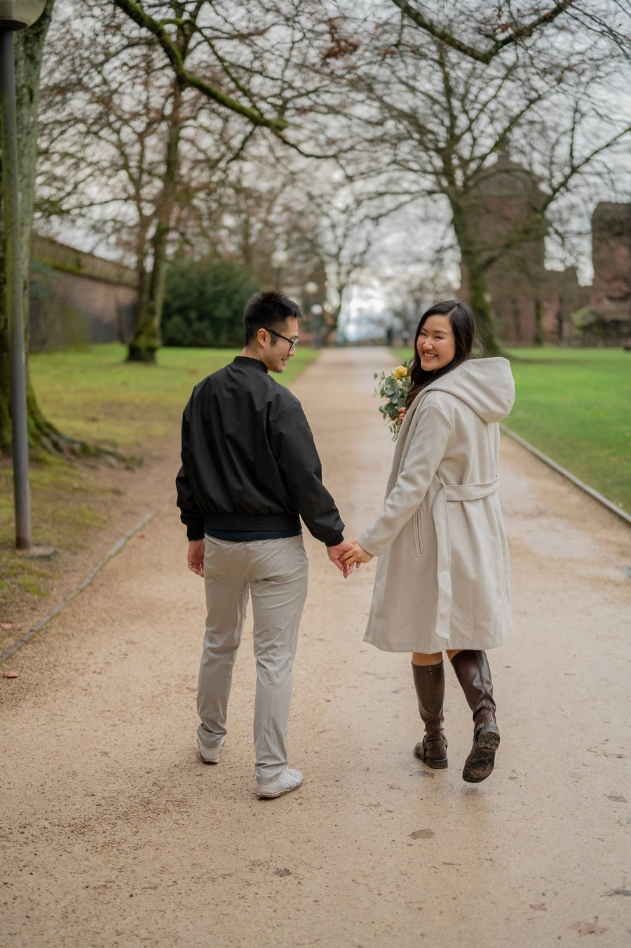 Romantic photoshoot at Heidelberg Castle — photo 4