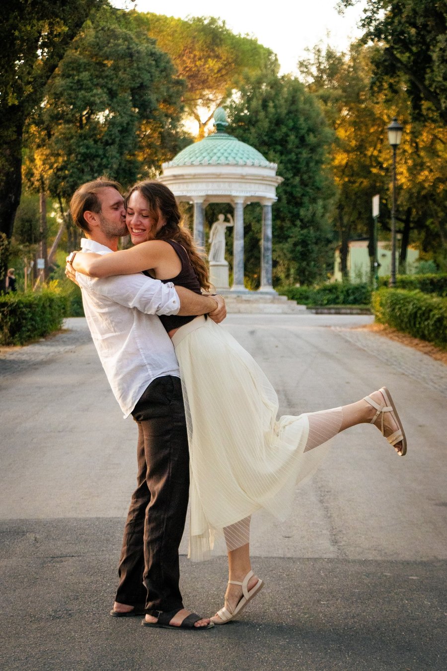 Professional photoshoot at Villa Borghese — photo 7