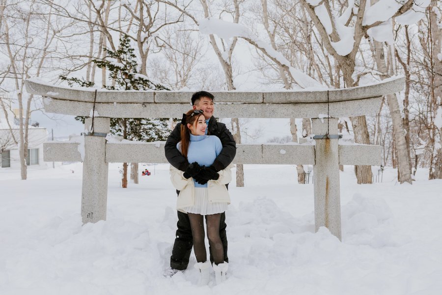 Photoshoot at Mount Hakodate, Hokkaido — photo 3