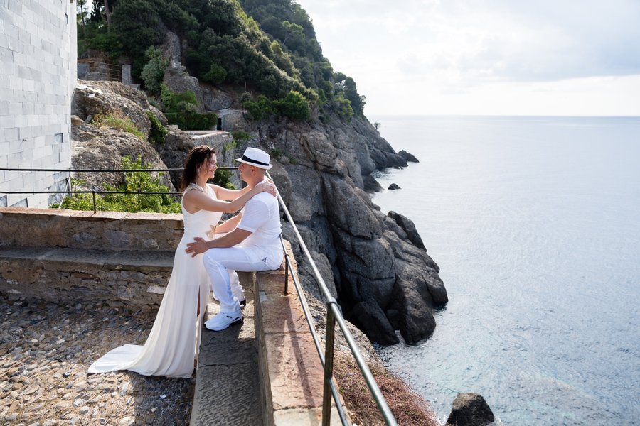Photoshoot at Church of San Giorgio, Portofino — photo 6