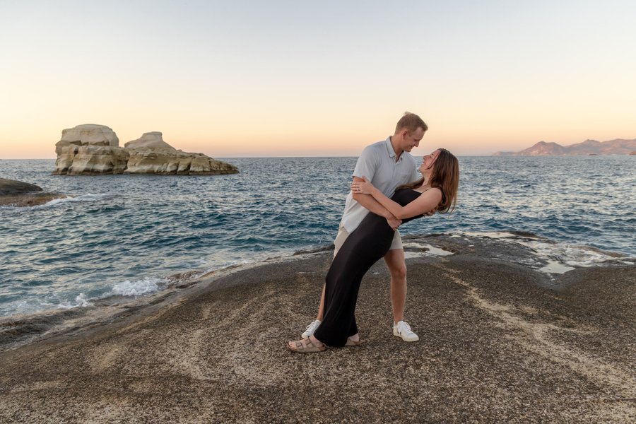 Photoshoot at Kleftiko Sea Caves, Milos — photo 1