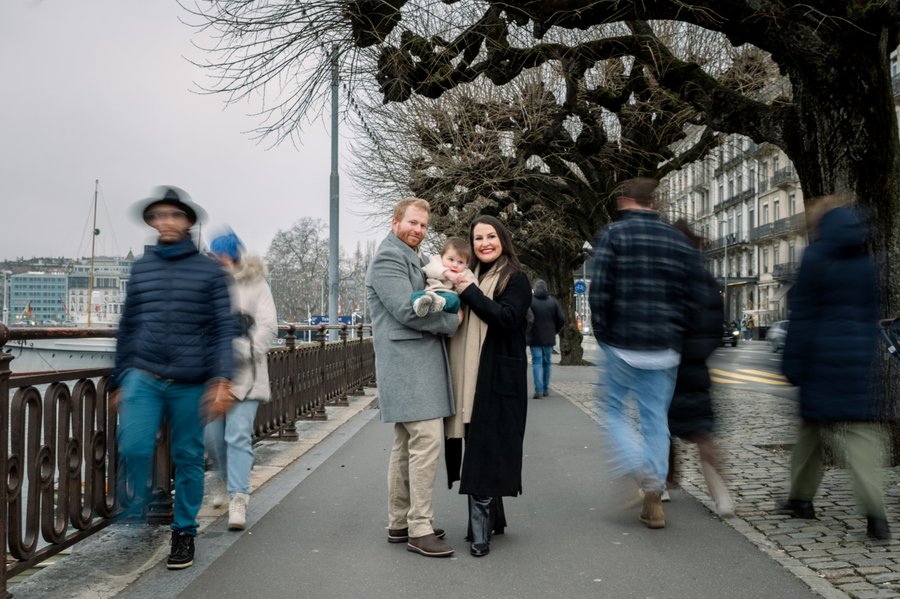 Photoshoot at Pont du Mont-Blanc, Genève — photo 4