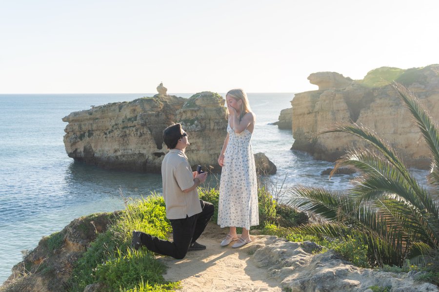 Romantic photoshoot at Miradouro do Rossio, Albufeira — photo 3